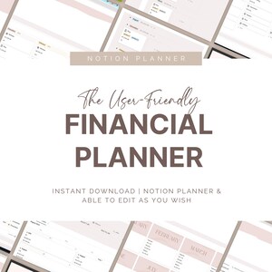 Notion Digital Financial Planner – Your Ultimate Financial Companion