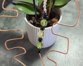 Monstera Pflanzenstecker aus Blei