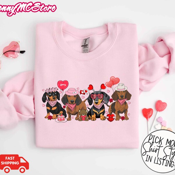 thumbnail image 2 of Dachshund Valentne Pllow , Be My Valentne Wrtten On The Back Of Pllow - Etsy 2 of 11