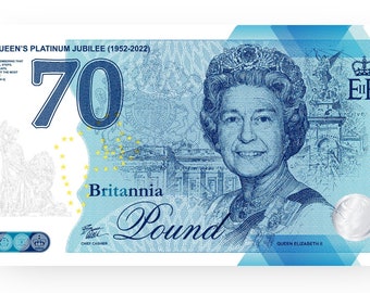 The Queen's Platinum Jubilee (1952-2022) A1 - Limited edition