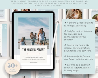 Mindful Parenting Guide: Self-Care & Calm Parenting Strategies (PDF Ebook
