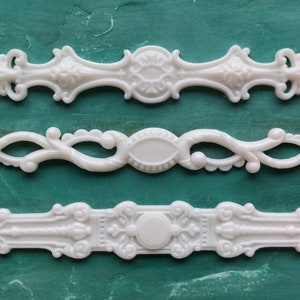 Furniture ornate reson onlay 6,67 inch, furniture appliques, furniture makeover, antique moldings, resin onlays