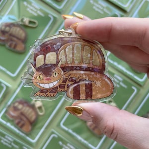 Catbus - My neighbor totoro keychain