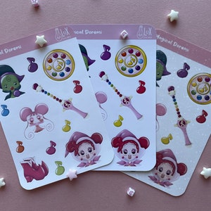 Feuille d&#39;autocollants magiques Doremi