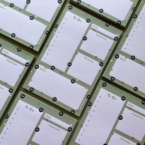Organiseur de bloc-notes quotidien Susuwatari