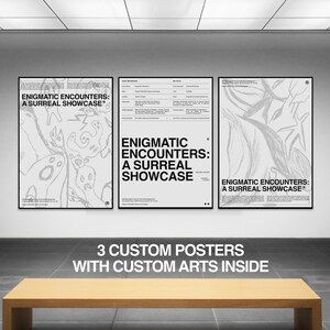 Gallery Wall Art Set: Custom Modern Prints (Digital Download)