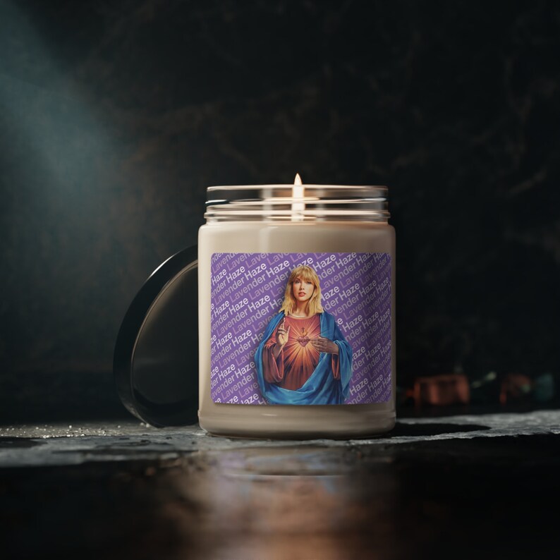 Taylor Swift Jesus Candle Taylor Swiftie Merch Eras Tour Gift Etsy Canada
