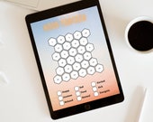 Mood tracker | Daily Mental Health Tracker | Digital Download | Self care Tracker | Printable Tracker | Health and Wellness