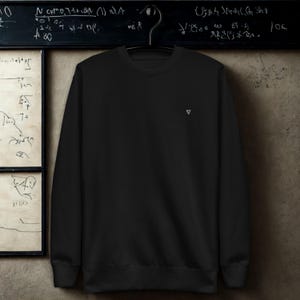 Geborduurd Nabla-sweatshirt voor machinist – academisch uniform wiskundedocent - [YP M P] S001M