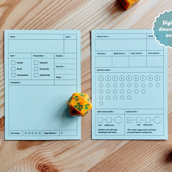 Dungeons And Dragons 5e Spell Templates Etsy dungeons-and-dragons-5e-spell-templates-etsy