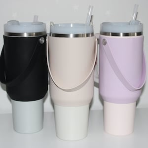 Becherhalter für Stanley Carrier Stanley Wasserflasche mit Riemen Zubehör für Stanley Zubehör Muttertagsgeschenk