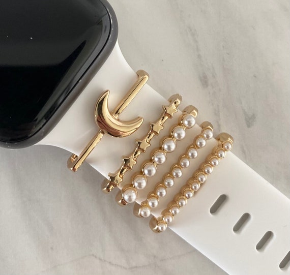 Apple Watch Charm Accessory Stackable Watch Charm Bridesmaid Gift Apple Watch Band Charm Apple Watch Moon Charm Bracelet