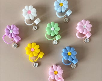 Tappo di cannuccia Stanley personalizzato, accessorio per bicchiere personalizzato, regalo per bottiglia d'acqua, cannuccia, regalo per l'università, accessorio per bicchiere per il ritorno a scuola