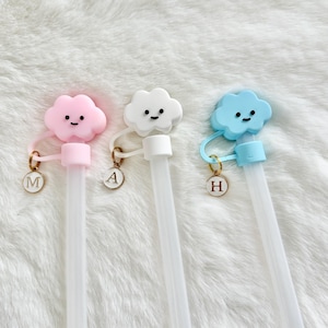Stanley Straw Topper Cover Cute Stanley Straw Topper Cloud Drink Topper Cover for Stanley Accessories Straw Cover Charm 10mm Straw