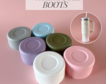 Accessori per borracce Stanley, idea regalo per insegnanti, borraccia pastello, regalo per baby shower, impugnatura in silicone per bottiglia