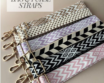 Boho Adjustable Bag Strap Replacement For Crossbody Bag Strap Tote Handbag strap Accessory Christmas Gift for Mum