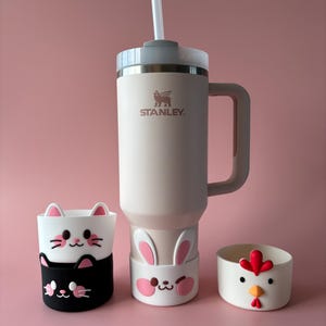Idea regalo: bicchiere per amante degli animali, regalo divertente per il migliore amico, regalo per feste, bottiglia d&#39;acqua Stanley, regalo per insegnante, apprezzamento