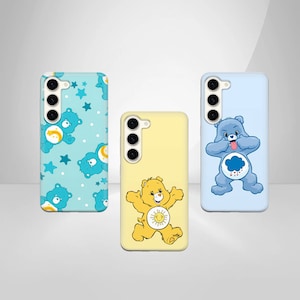 Care Bear Handyhülle, Teddy Bär Cover, für Samsung Galaxy S25, S24FE, S23, S22Pro, S21, A56, A55 & iPhone 16Pro Max, 15, 14, 13, 12, 11