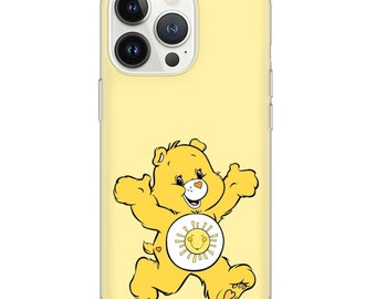 Teddy Bear Phone Case Care Bear Cover for iPhone 17 Pro Max, 16e