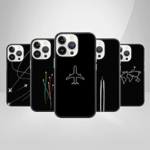 Flugzeug Handyhülle Aviator für iPhone 16 Pro Max, 15 Plus, 14, 13, 12, 11, XS & Samsung S25, S24, A56, A55, Pixel 9 Pro, 8