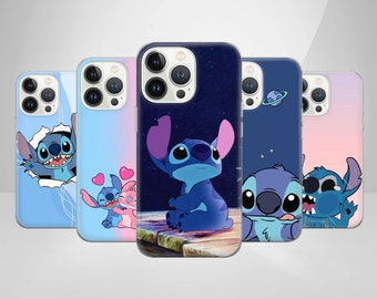 Ohana Phone Case Stitch Cover fit for iPhone 15 Pro Max, 14 Plus, 13, 12, 11, XR & Samsung S24, S23, A54, A53, Pixel 8 Pro, 7