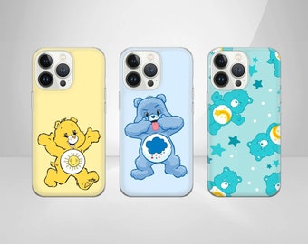 Teddy Bear Phone Case Care Bear Cover for iPhone 17 Pro Max, 16e