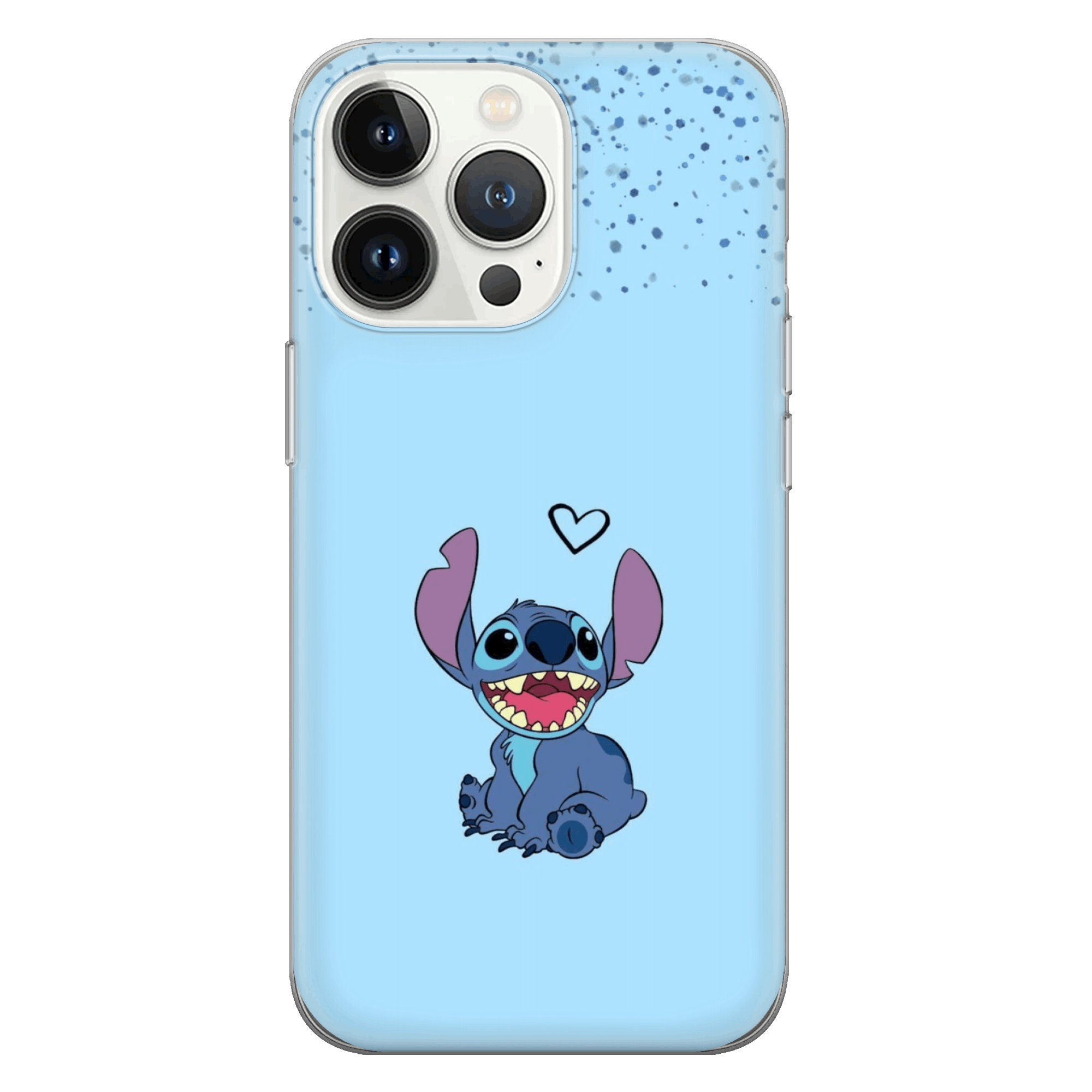 Stitch and Lilo Phone Case Ohana Cover for iPhone 16 Pro Max