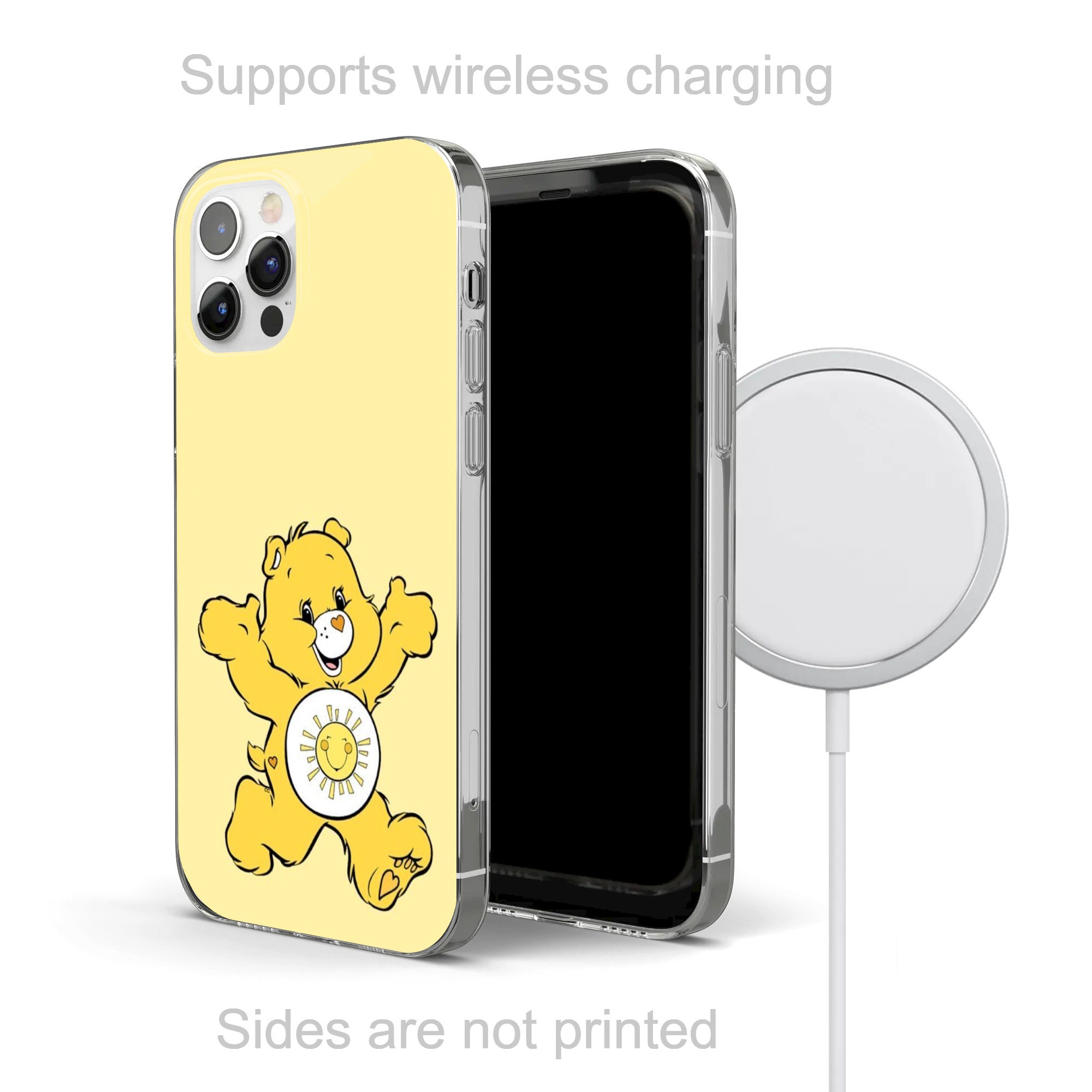 Teddy Bear Phone Case Care Bear Cover for iPhone 16 Pro Max