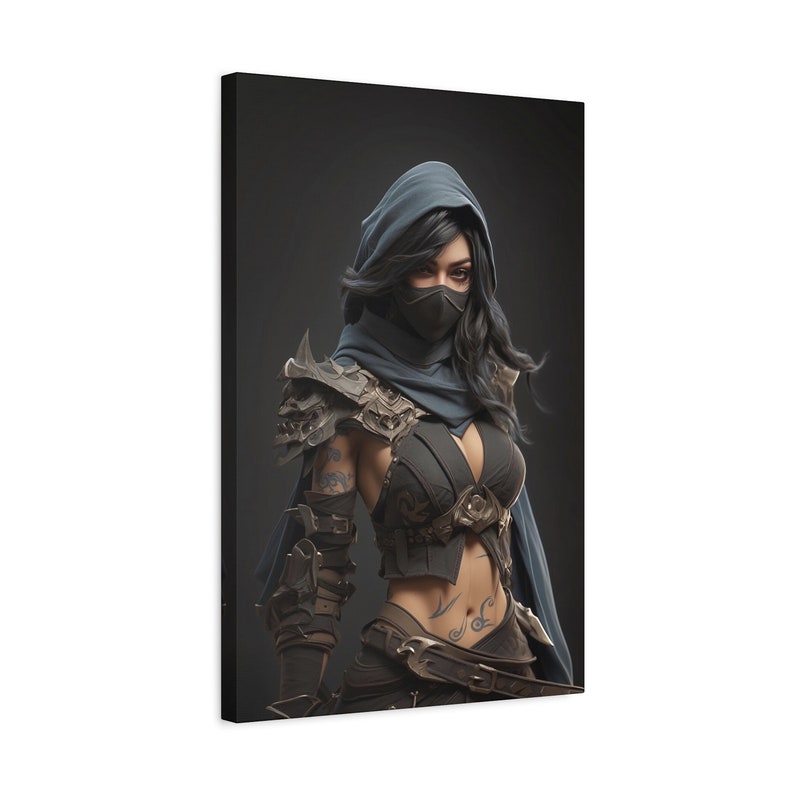 Kitana Canvas Art Mortal Kombat Digital Painting Iconic - Etsy