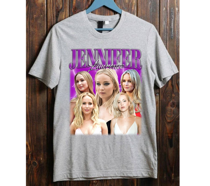 Jennifer Lawrence Shirt Jennifer Lawrence Tshirt Vintage - Etsy
