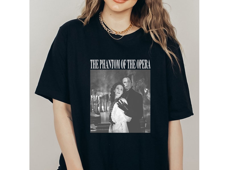 The Phantom of the Opera Movie Shirt, the Phantom Shirt, Vintage Tshirt ...