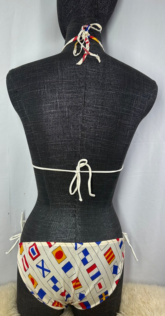 Vintage Bikini by SAMA Made in Italy 1970, String… - image 5