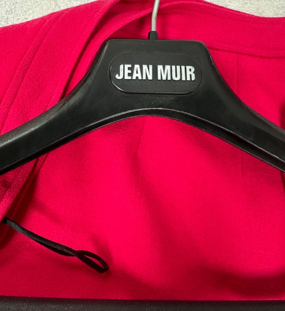 Gorgeous Vintage Jean Muir Bright Cerise Pink Ski… - image 10