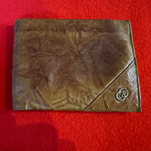Vintage 1970/80’s Real Leather Gucci Accessory Collection Wallet Conker Brown