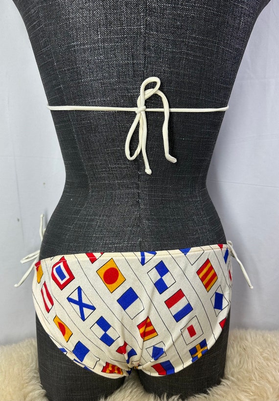 Vintage Bikini by SAMA Made in Italy 1970, String… - image 6