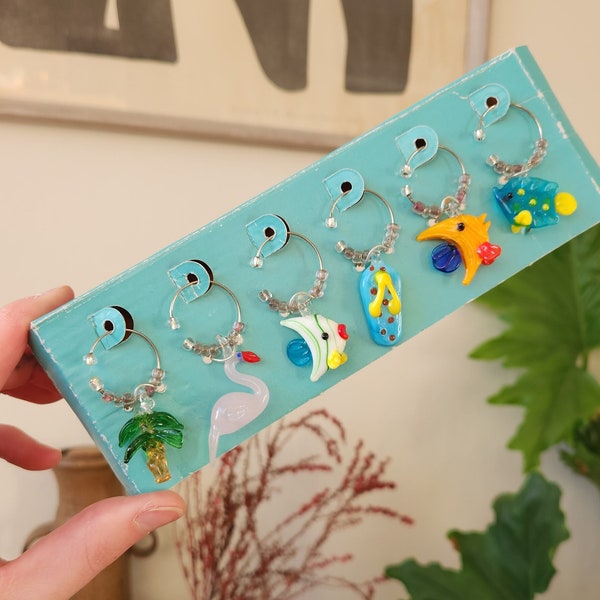 Wine Glass Charms Etsy Australia