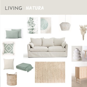 Living Natura - MOODBOARD and SHOPPING LIST