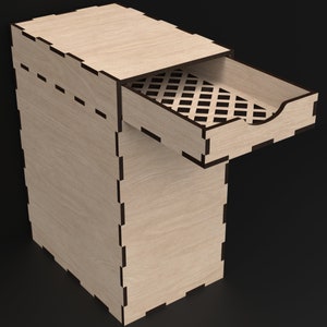 Our Book Nook With Secret Compartment made from our svg laser cutting files digital download.