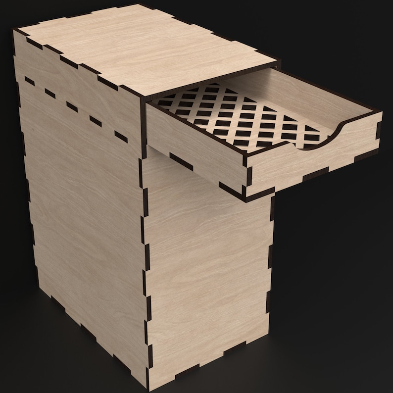 Our Book Nook With Secret Compartment made from our svg laser cutting files digital download.