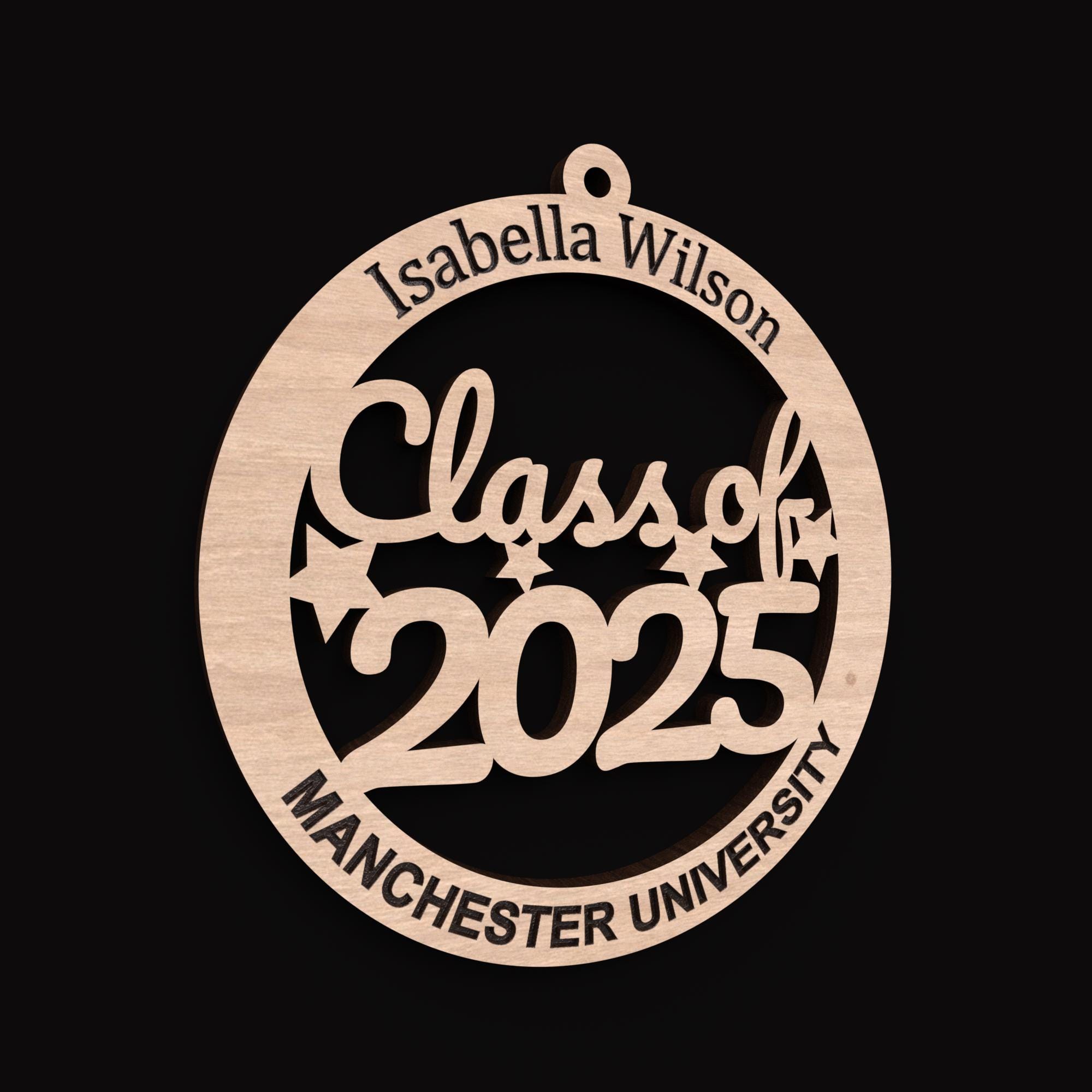 NEW UPDATED* Class of 2026 Graduation Ornament SVG Laser Cutting Files ...