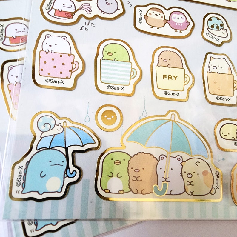 Sumikko Gurashi Stickers, Sumikko Gurashi Daily Life, Sumikko Gurashi ...