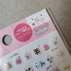 Daiso Stickers ☆ in 2023  Daiso, Stickers, Cute stickers