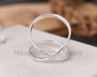 Knuckle Ring - Handmade 925 Solid Silver Ring - Beautiful Thumb Ring - Designer Middle Finger Ring Jewelry - Best Gift For Daughter