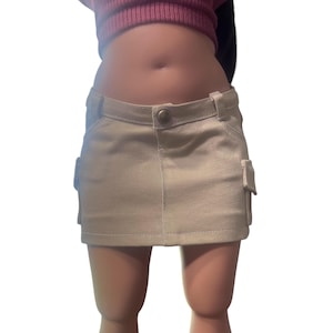 Smart Doll (Pear) Khaki Cargo Skirt, 1/3 Scale, BJD, 60cm