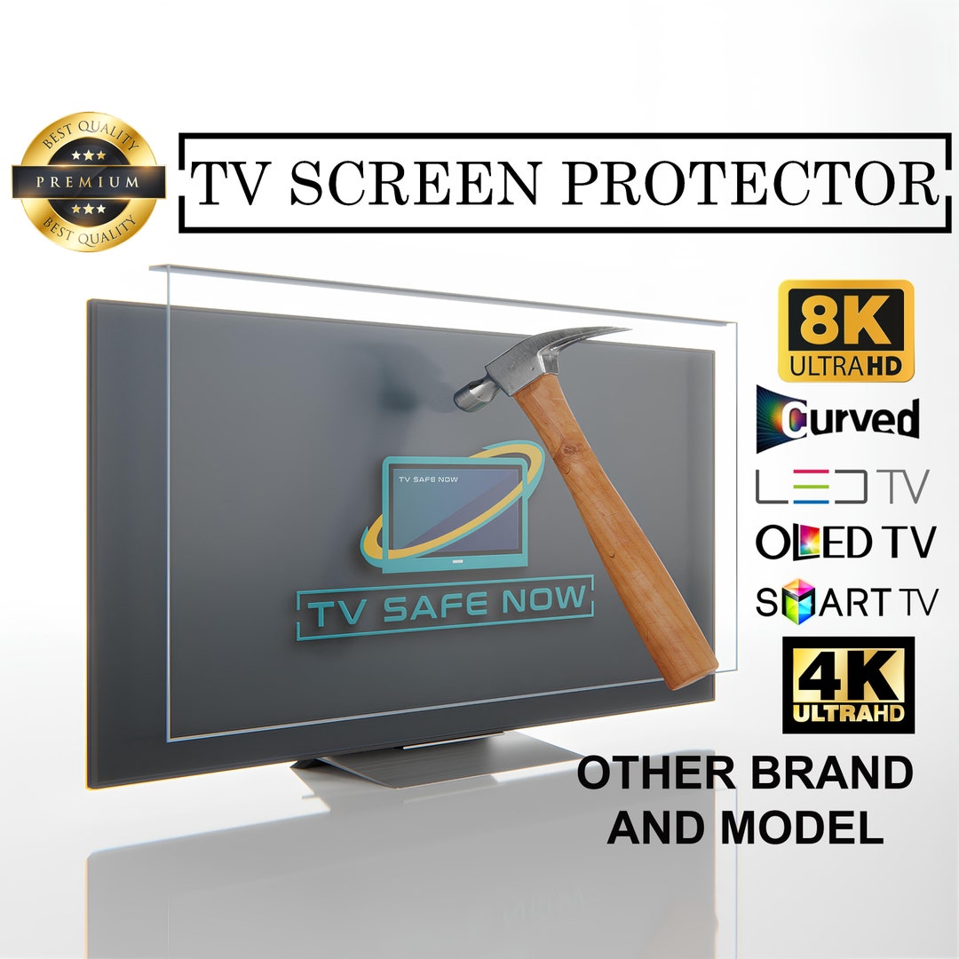 TV Screen Protector for All Brand & Model Tvs, Special Dimensions for