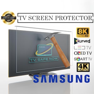 TV Screen Protector for Samsung TVs, Special Dimensions for All Models, Damage Protection and Waterproof, TV Screen Protector image 1