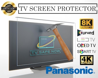 TV-Displayschutz für Panasonic-Fernseher, Sondermaße für alle Modelle, Beschädigungsschutz und wasserdicht, TV-Displayschutz