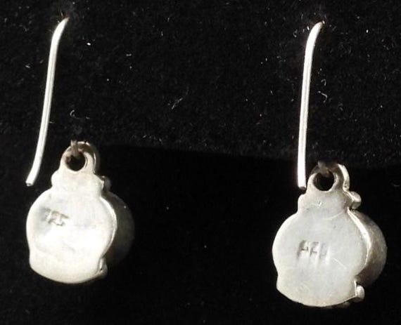 Moonstone Silver Dangle Earrings - image 5