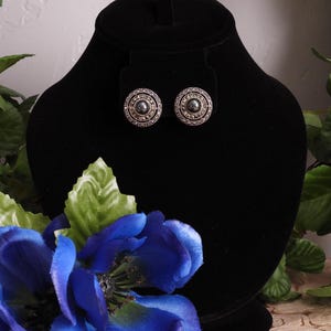 Marcasite Earrings Sterling Silver Judith Jack Rosenberg Art Deco