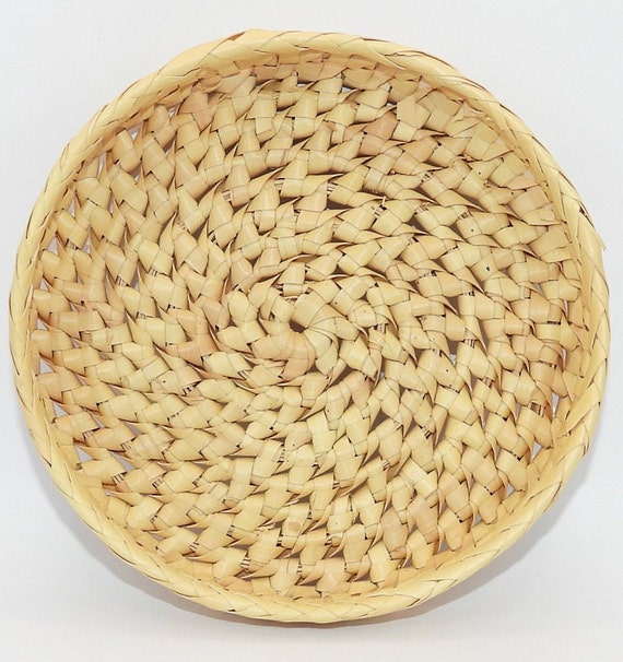 Woven Round Canister Basket - Etsy